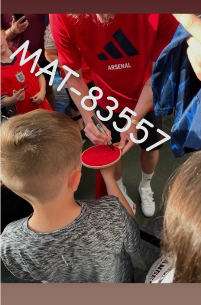 Declan Rice Signed 2026/27 Arsenal Home shirt Framed